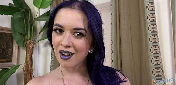  Busty Goth Larking Love does Tugjob